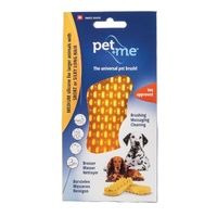 Pet+Me Silicon Brush - Blue/Red/Green/Red