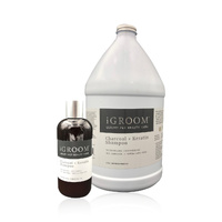 iGROOM Charcoal + Keratin Shampoo 1 Gallon (3.8L)