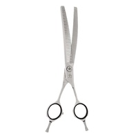 Bucci 7" YB 40 Tooth Curved Piano Tooth Blender Thinner Pet Grooming Shear